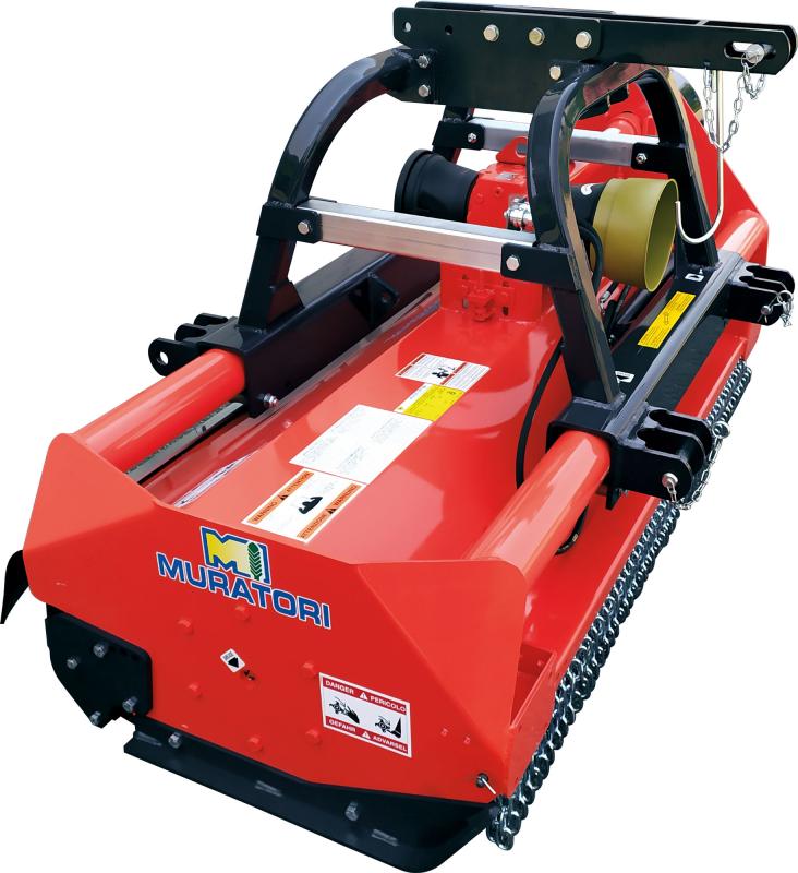 MT90 - Reversibel Mulchgerät für Holz und Gras für Schlepper bis 100 PS